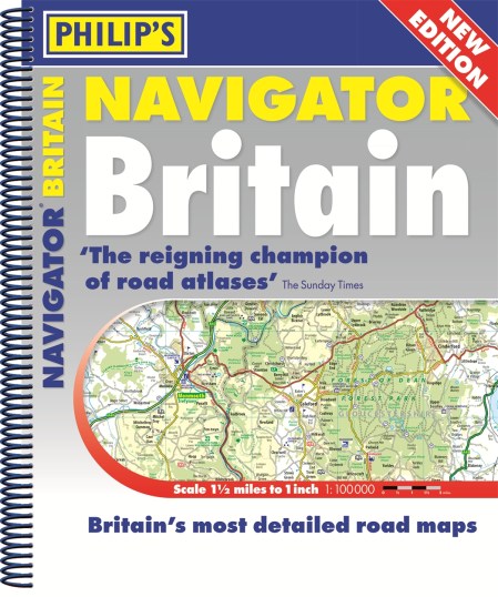 Philip’s Navigator Britain Spiral Bound