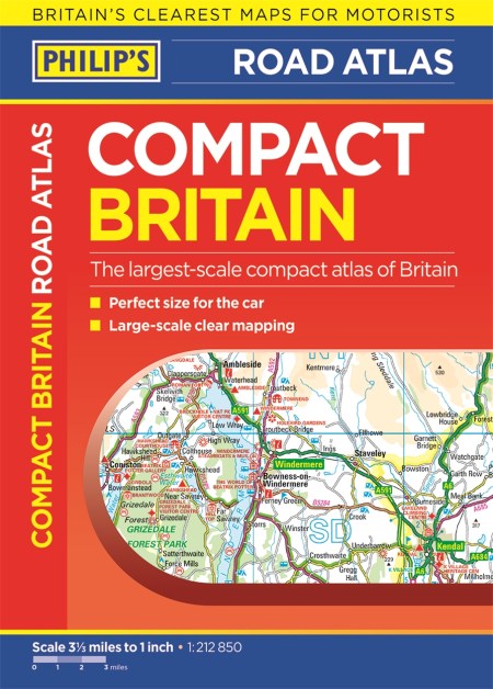 Philip’s Compact Britain Road Atlas