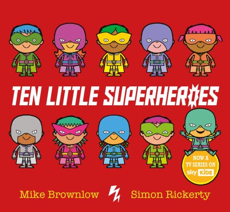 Ten Little Superheroes