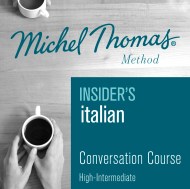 Insider’s Italian (Michel Thomas Method) audiobook – Full course