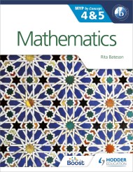 Mathematics for the IB MYP 4 & 5 Boost eBook