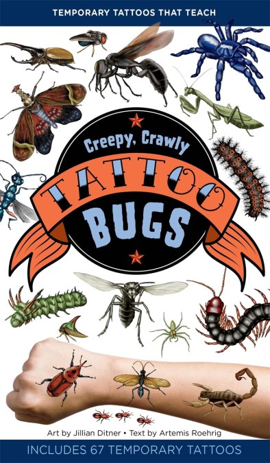 Creepy, Crawly Tattoo Bugs