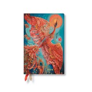 Firebird (Birds of Happiness) Mini 12-month Dayplanner 2024