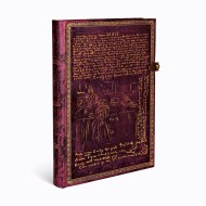 The Brontë Sisters Midi Lined Hardcover Journal (Clasp Closure)