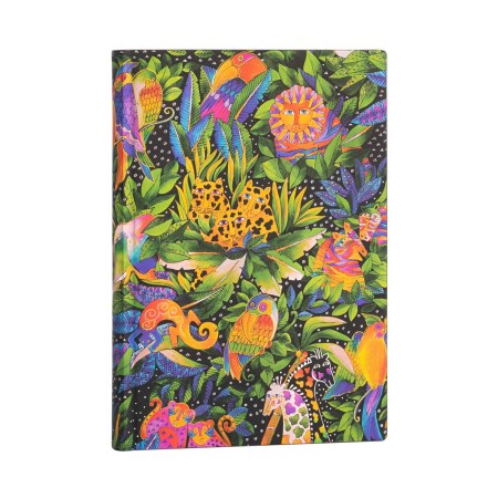 Jungle Song Midi Lined Softcover Flexi Journal