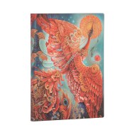 Firebird (Birds of Happiness) Midi Lined Journal