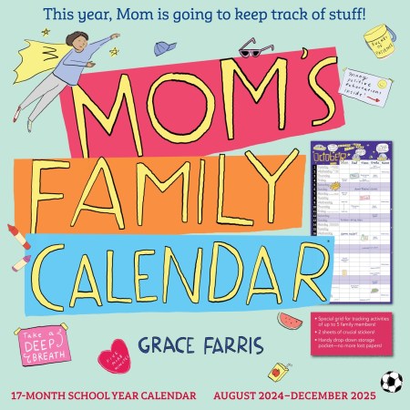 Mom’s Family Wall Calendar 2024-2025