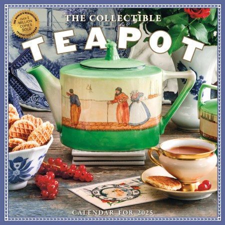 The Collectible Teapot Wall Calendar 2025