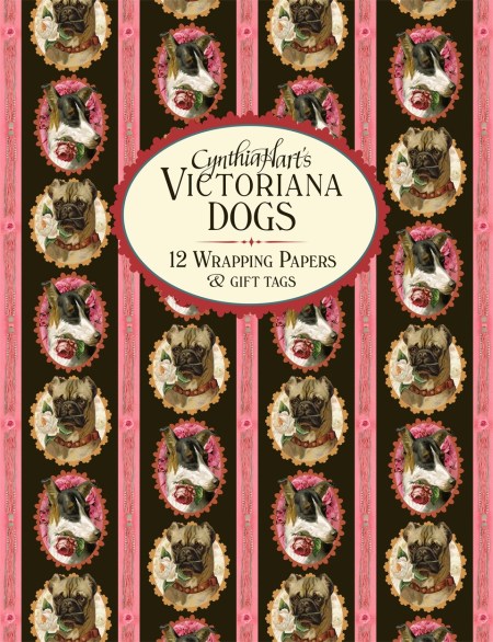 Cynthia Hart's Victoriana Dogs: 12 Wrapping Papers and Gift Tags