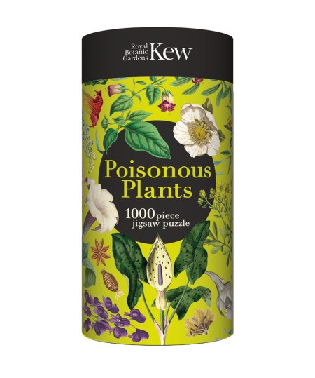 Kew Jigsaw Puzzle: Poisonous Plants – 1000-Piece Botanical Jigsaw Puzzle for Gardeners and Plant Lovers