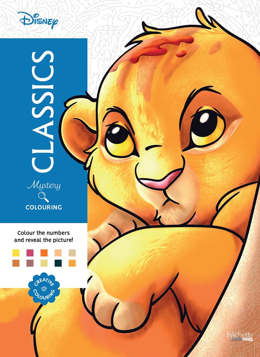 Mystery Colouring – Classics — coloring book cover