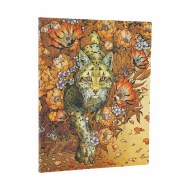 Lynx Rising (Erica Williams Art) Ultra Unlined Softcover Journal (Elastic Band Closure)