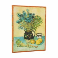 Van Gogh’s Still Life Ultra Unlined Hardcover Journal (Elastic Band Closure)
