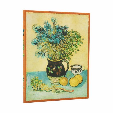 Van Gogh’s Still Life Ultra Unlined Hardcover Journal (Elastic Band Closure)