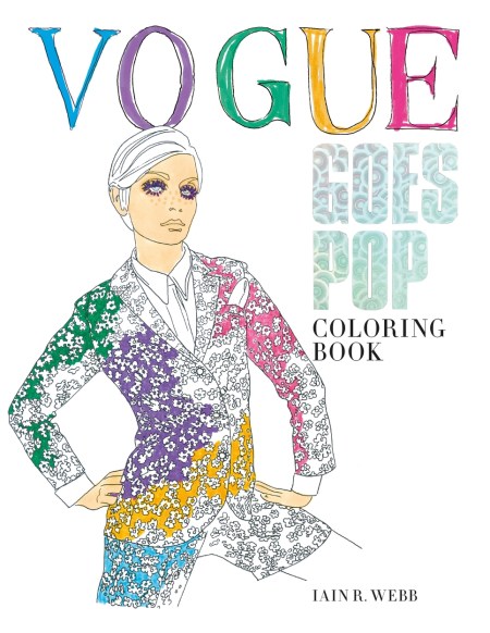Vogue Goes Pop Colouring Book